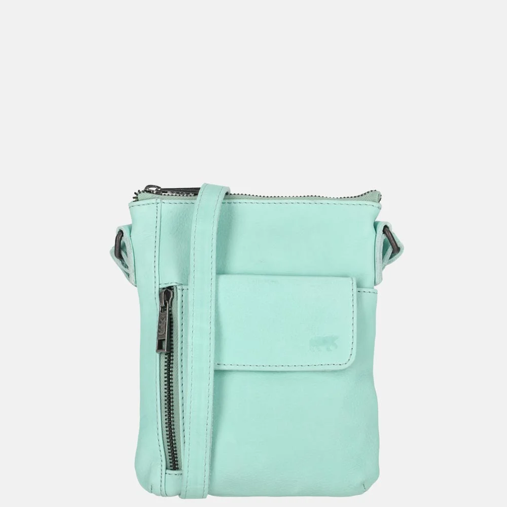 Bear Design Davide crossbody tas jade