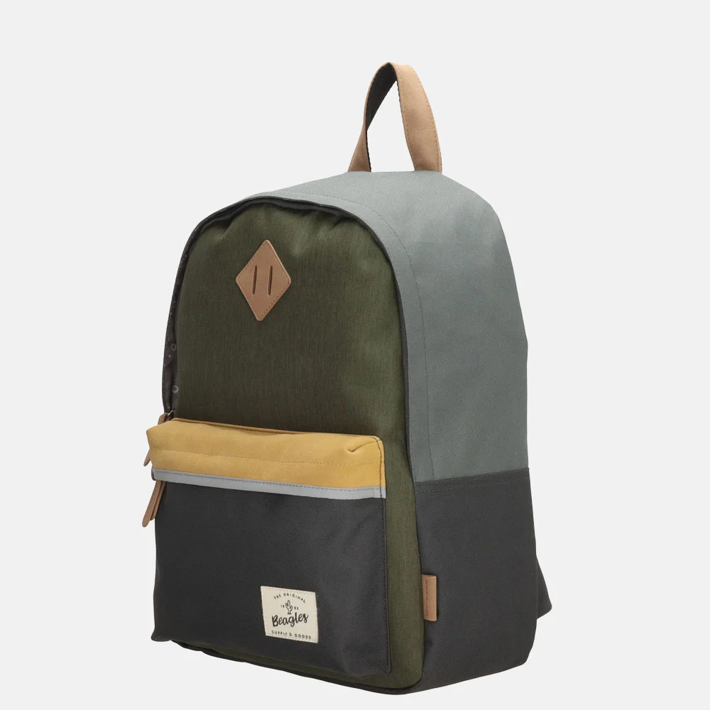 Beagles Colorblock kinderrugzak grijs bij Duifhuizen