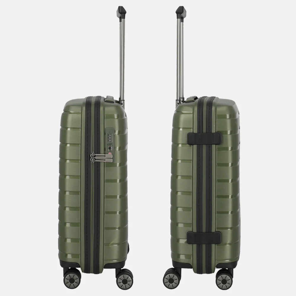 Travelite Air Base handbagage koffer 55 cm olive bij Duifhuizen