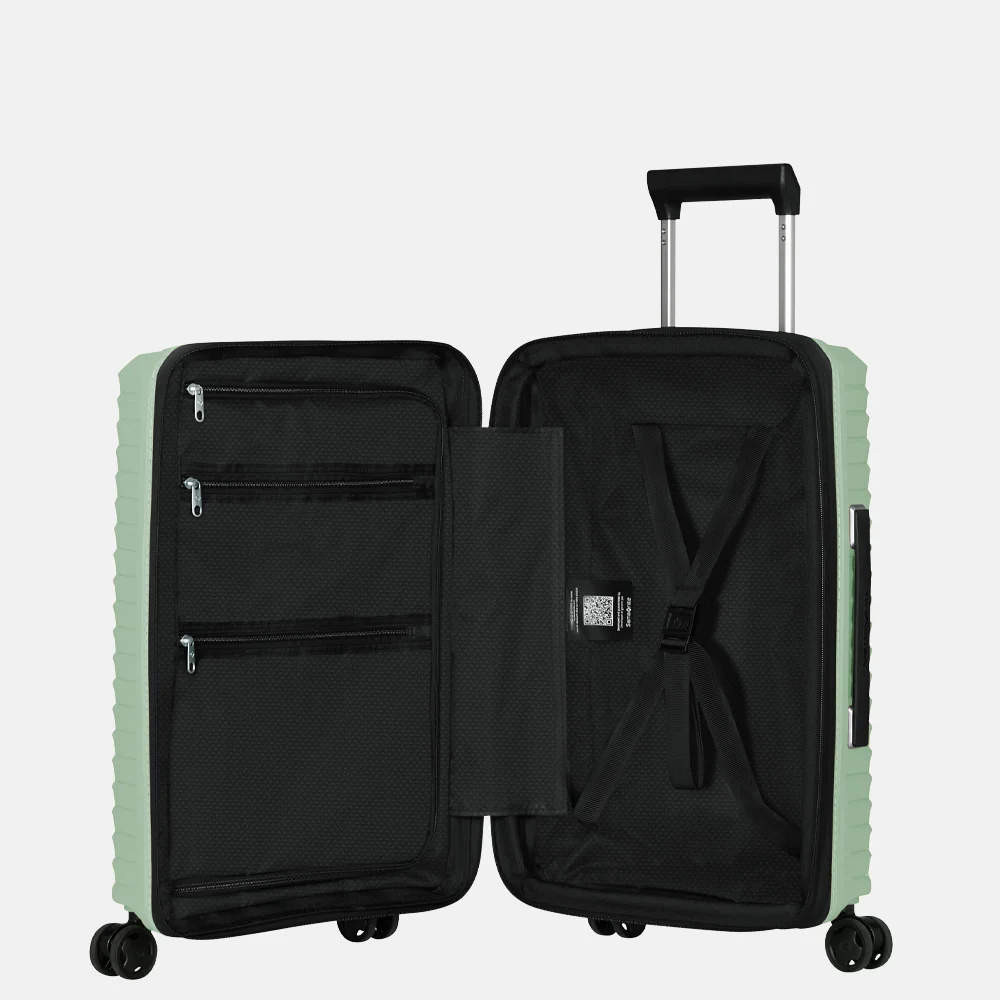 Samsonite Upscape handbagage koffer soft sage bij Duifhuizen
