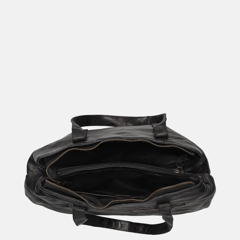 Bear Design shopper L black bij Duifhuizen