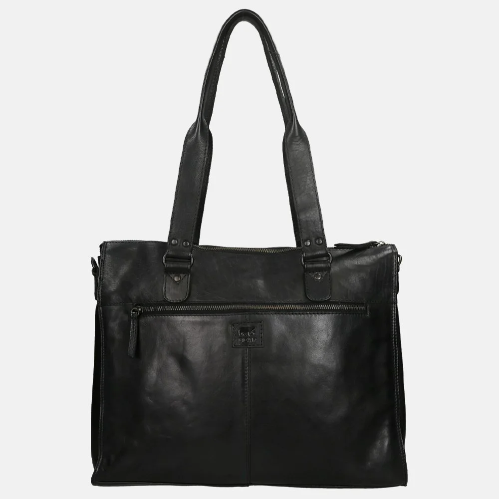 Bear Design Mea laptoptas 14 inch black bij Duifhuizen