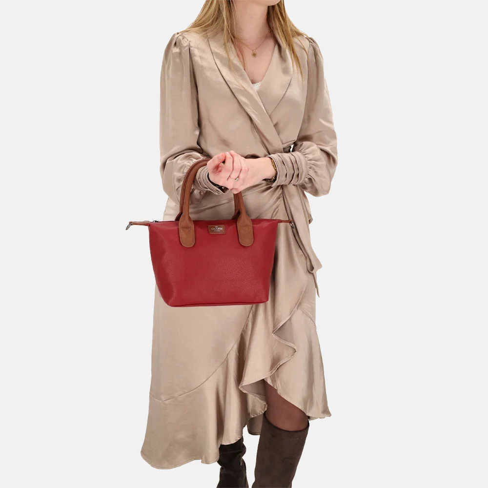 Charm London Buckingham Palace handtas M wijnrood bij Duifhuizen