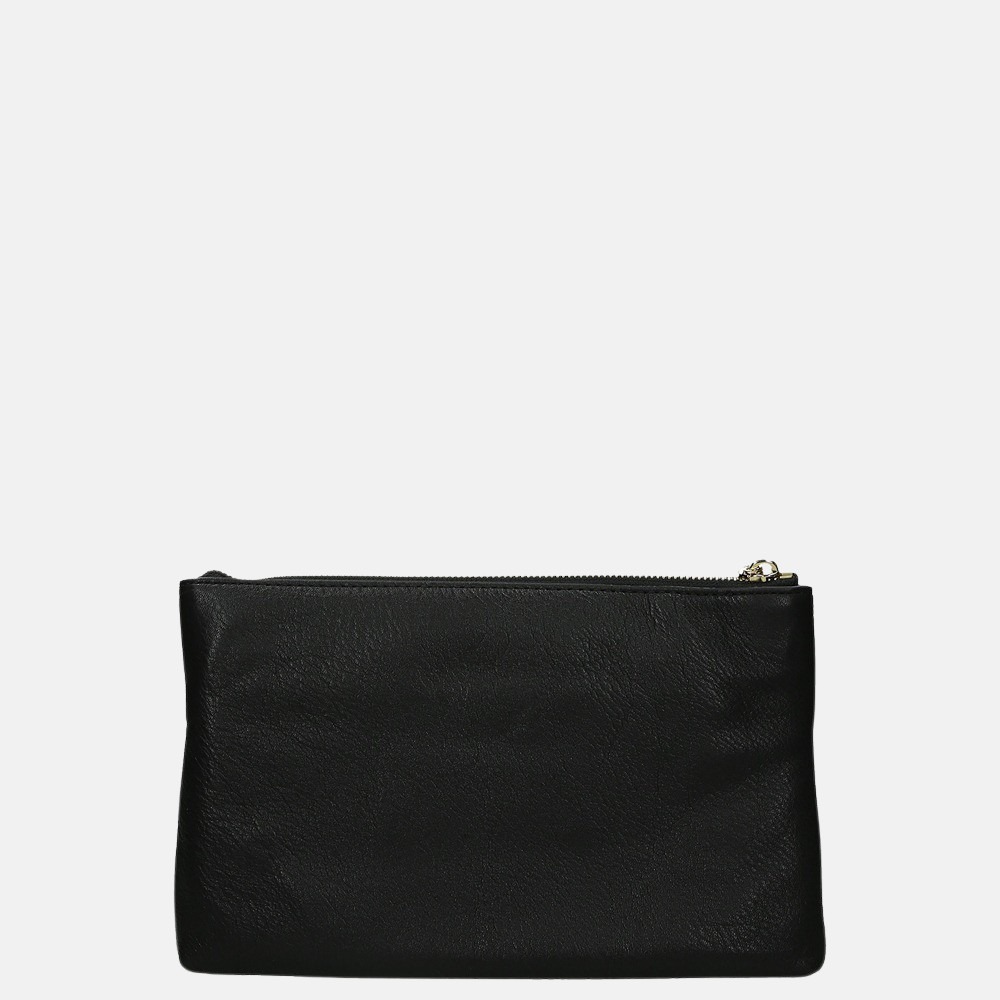 Michael Kors Double Pouch crossbody tas black bij Duifhuizen