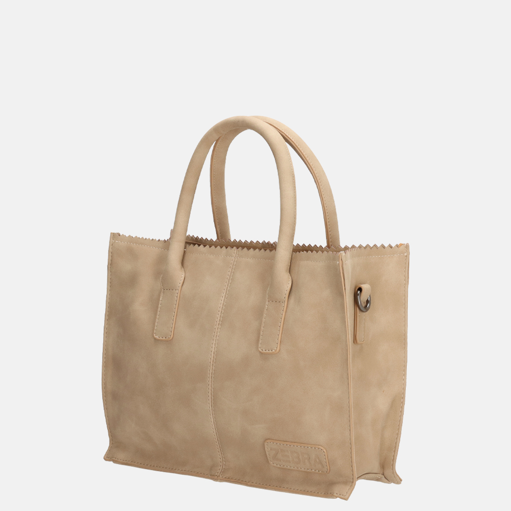 Zebra Trends Lisa handtas M zand bij Duifhuizen