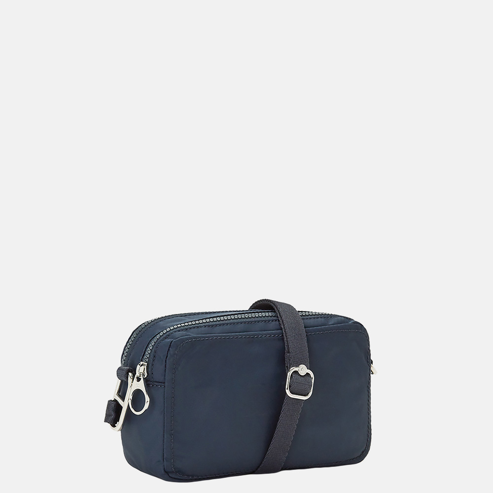 Kipling Milda crossbody tas paka blue bij Duifhuizen