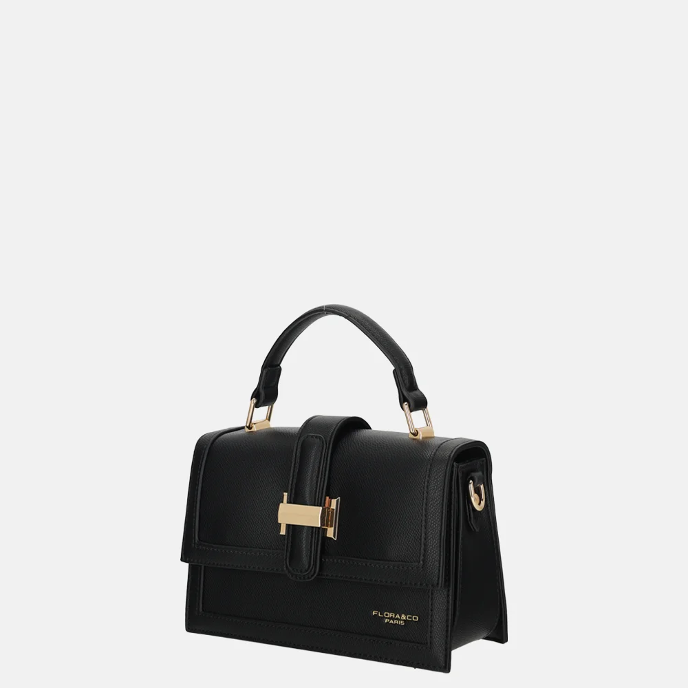 Flora & Co crossbody tas noir bij Duifhuizen