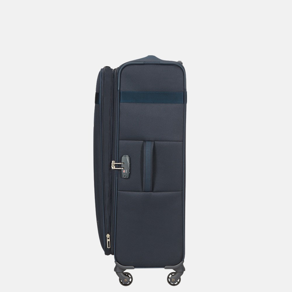Samsonite Citybeat Spinner koffer 78 cm navy blue bij Duifhuizen
