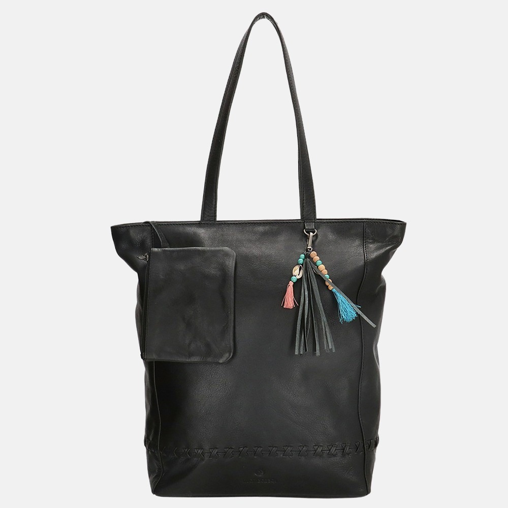 Micmacbags Friendship shopper black bij Duifhuizen