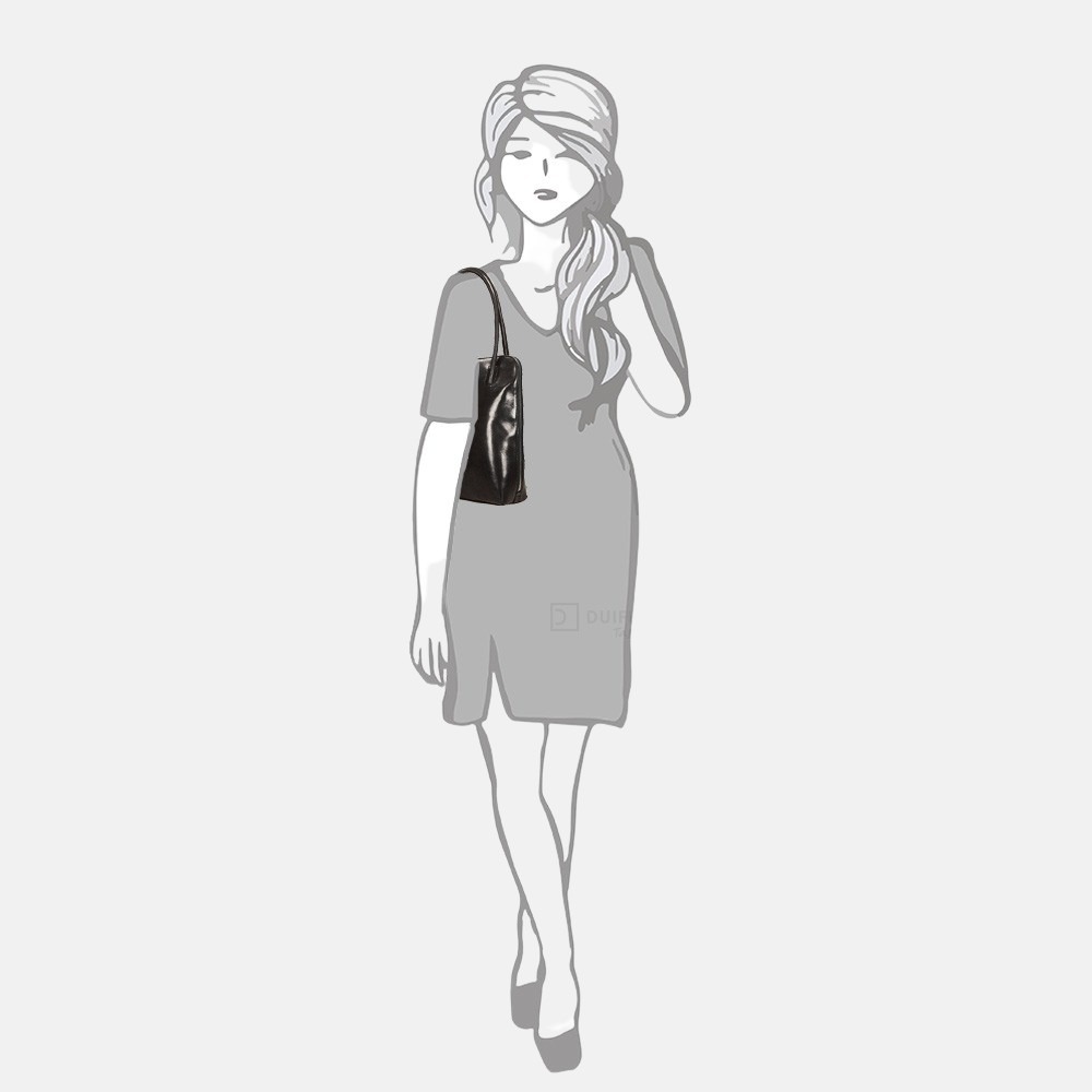 Claudio Ferrici Classico shopper/rugzak black bij Duifhuizen