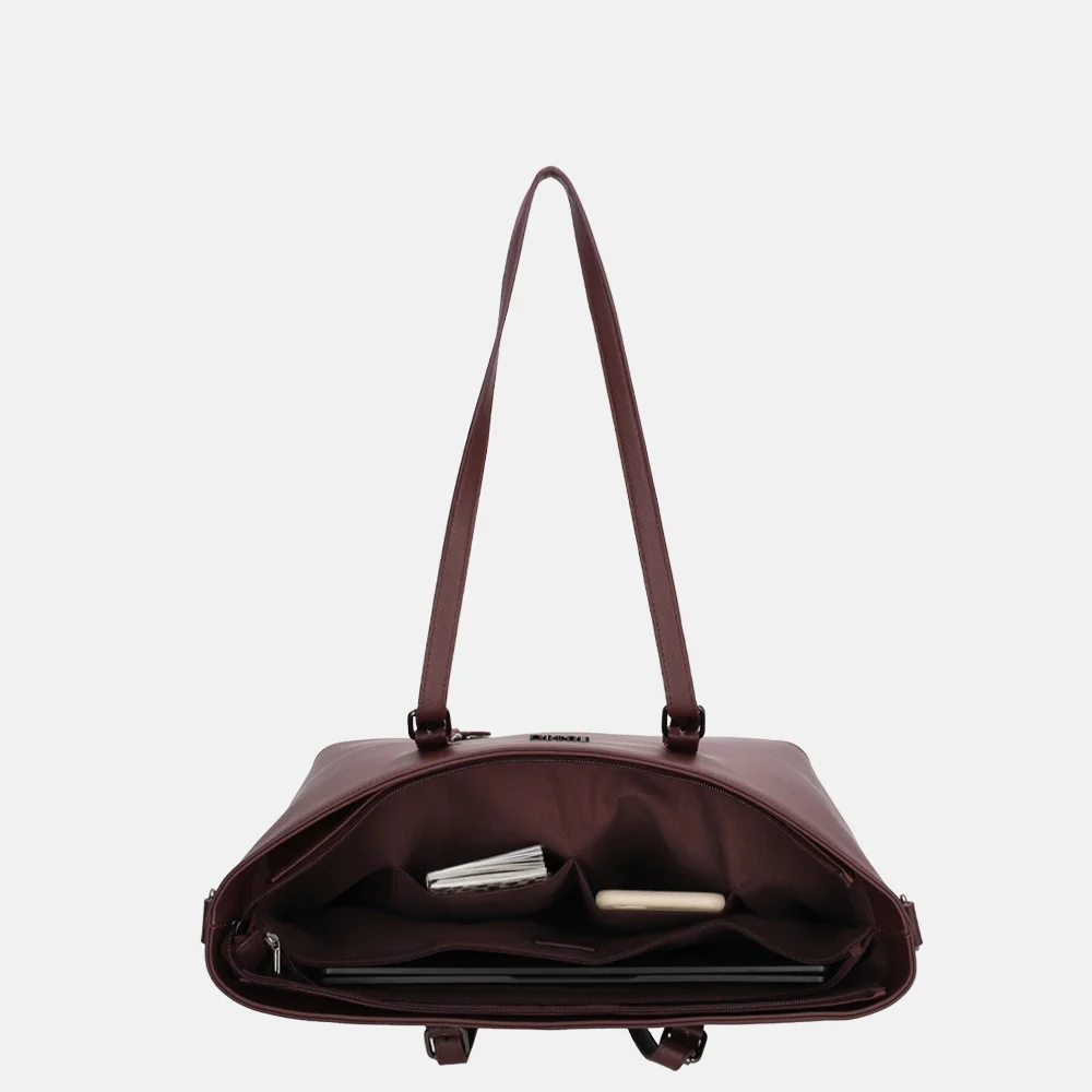 Charm London shopper L bordeaux bij Duifhuizen