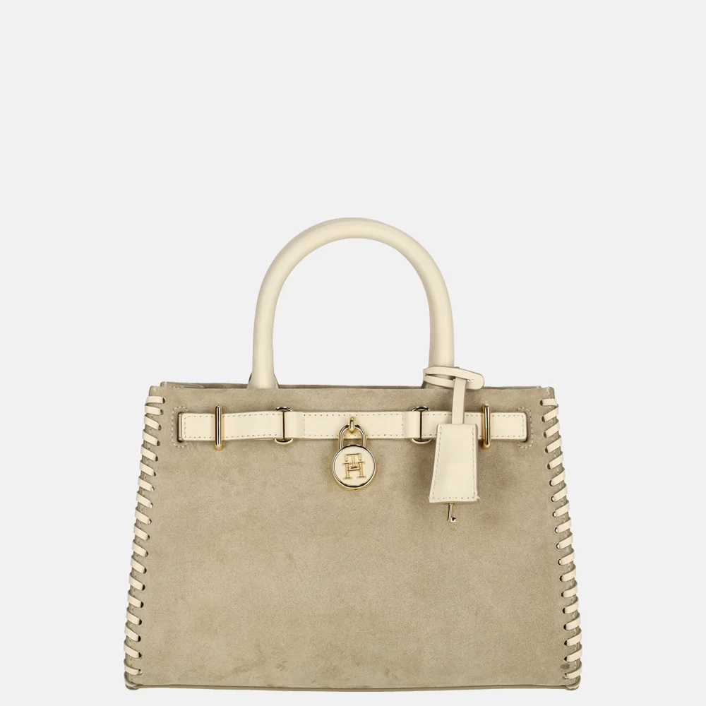 Tommy Hilfiger American Icon handtas classic beige bij Duifhuizen
