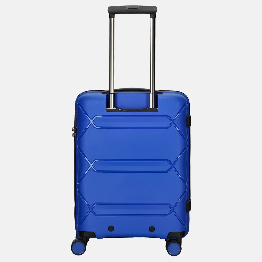 Enrico Benetti Kingston handbagage koffer 55 cm sky blauw bij Duifhuizen