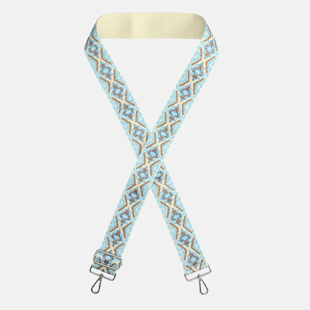 Duifhuizen schouderband azteca lichtblauw bij Duifhuizen