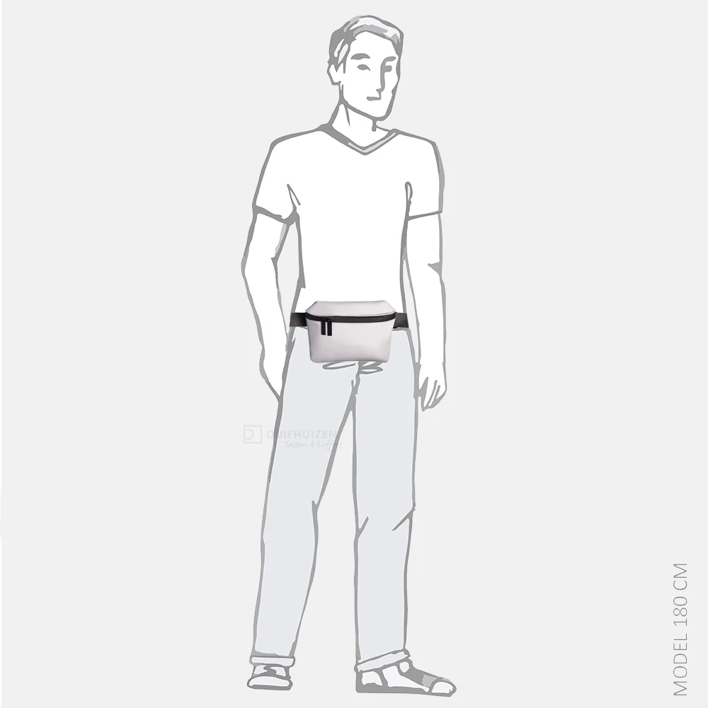 Frenky bumbag /crossbody tas grijs bij Duifhuizen