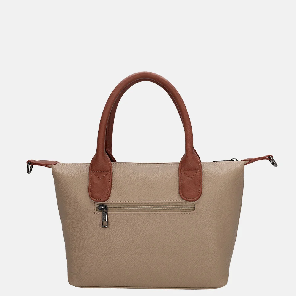 Charm London Buckingham Palace handtas M taupe bij Duifhuizen