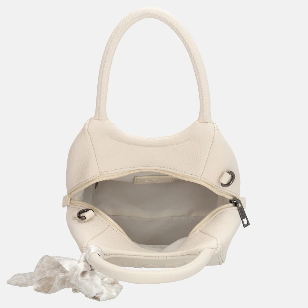 Charm London Bond street handtas off white bij Duifhuizen