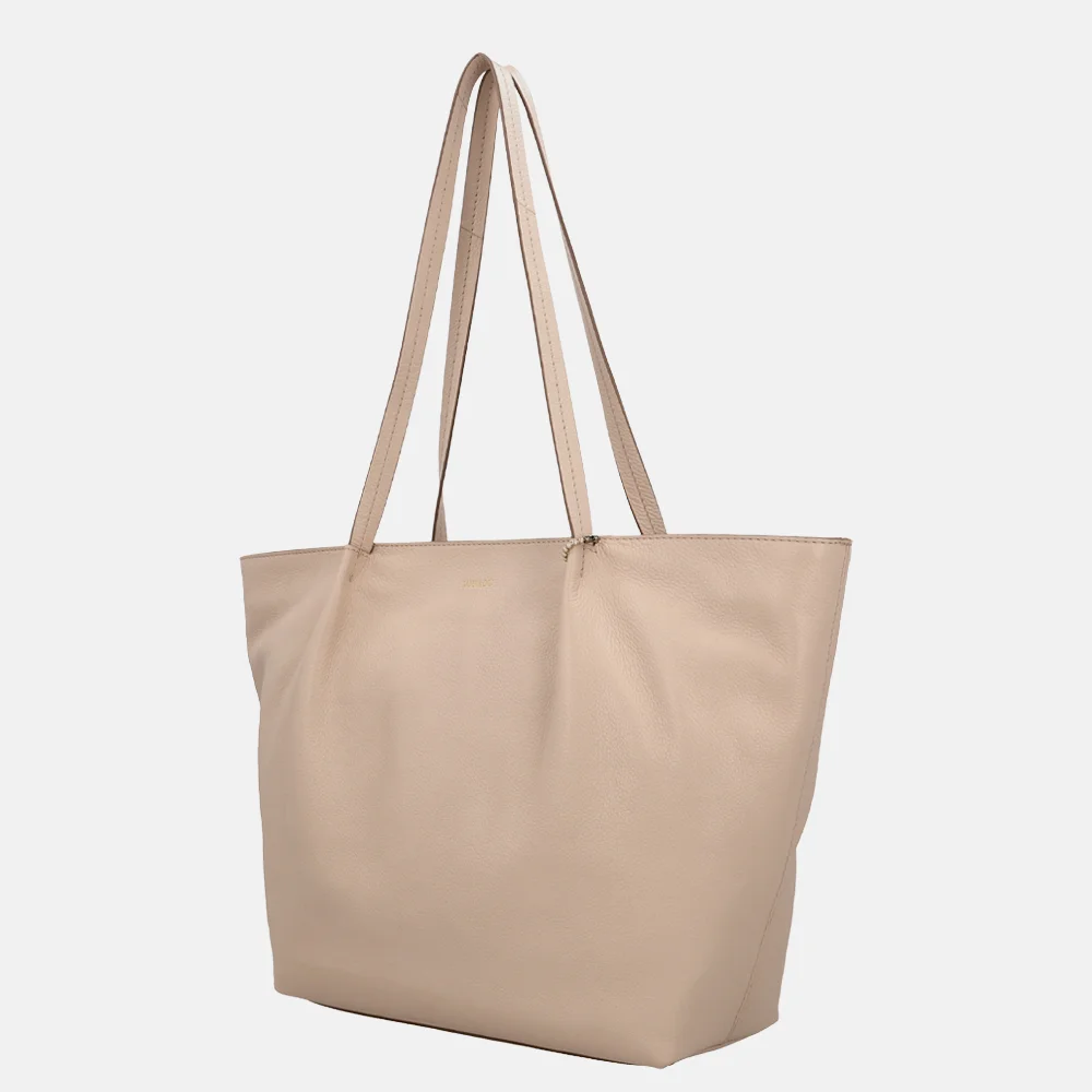 Loulou Essentiels Lola shopper cashmere bij Duifhuizen