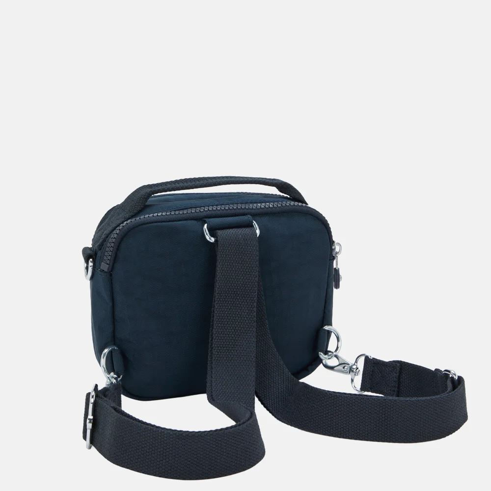 Kipling Cahir handtas 3-in-1 blue bleu bij Duifhuizen