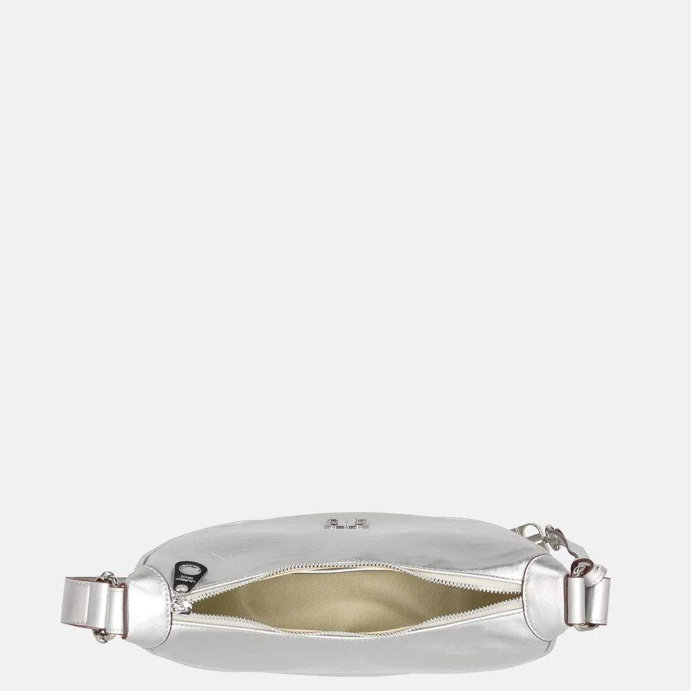 Laurent David crossbody tas lak S silver bij Duifhuizen