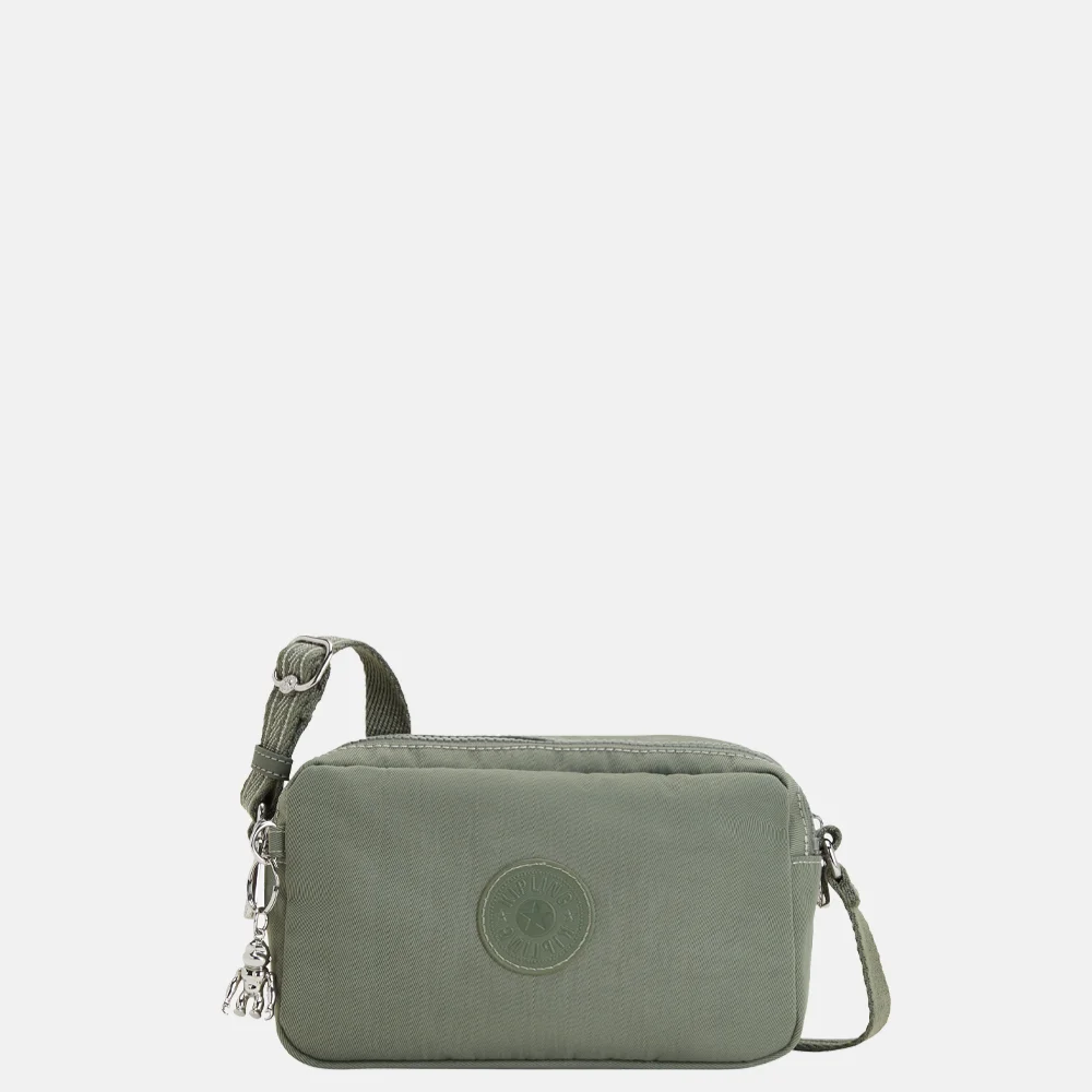 Kipling Milda crossbody tas dark seaweed bij Duifhuizen