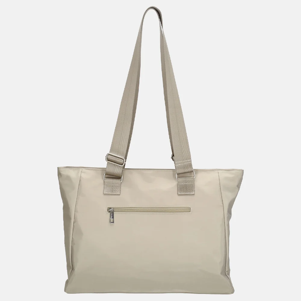 Charm London shopper licht grijs bij Duifhuizen