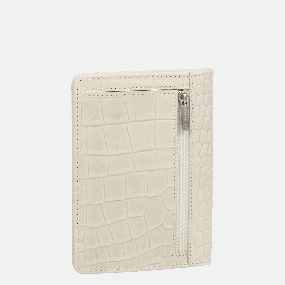 Burkely Casual Cayla Croco paspoorthoes off white bij Duifhuizen