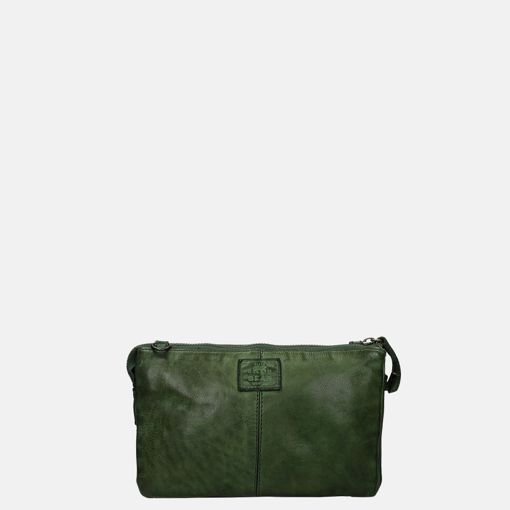 Bear Design Uma crossbody tas M olive bij Duifhuizen