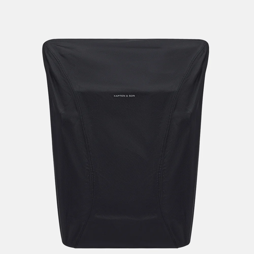 Kapten & Son Helsinki pro bike laptoprugzak all black bij Duifhuizen