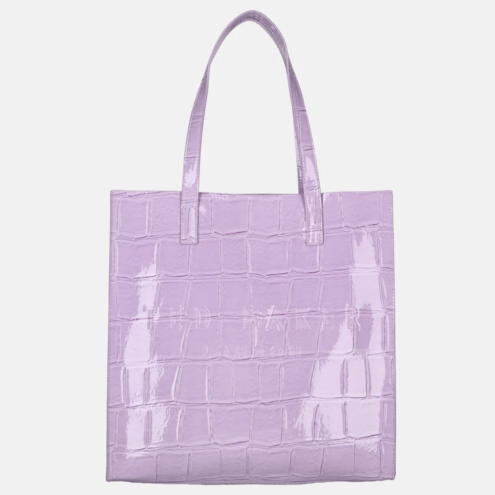 Ted Baker Croccon shopper lilac bij Duifhuizen