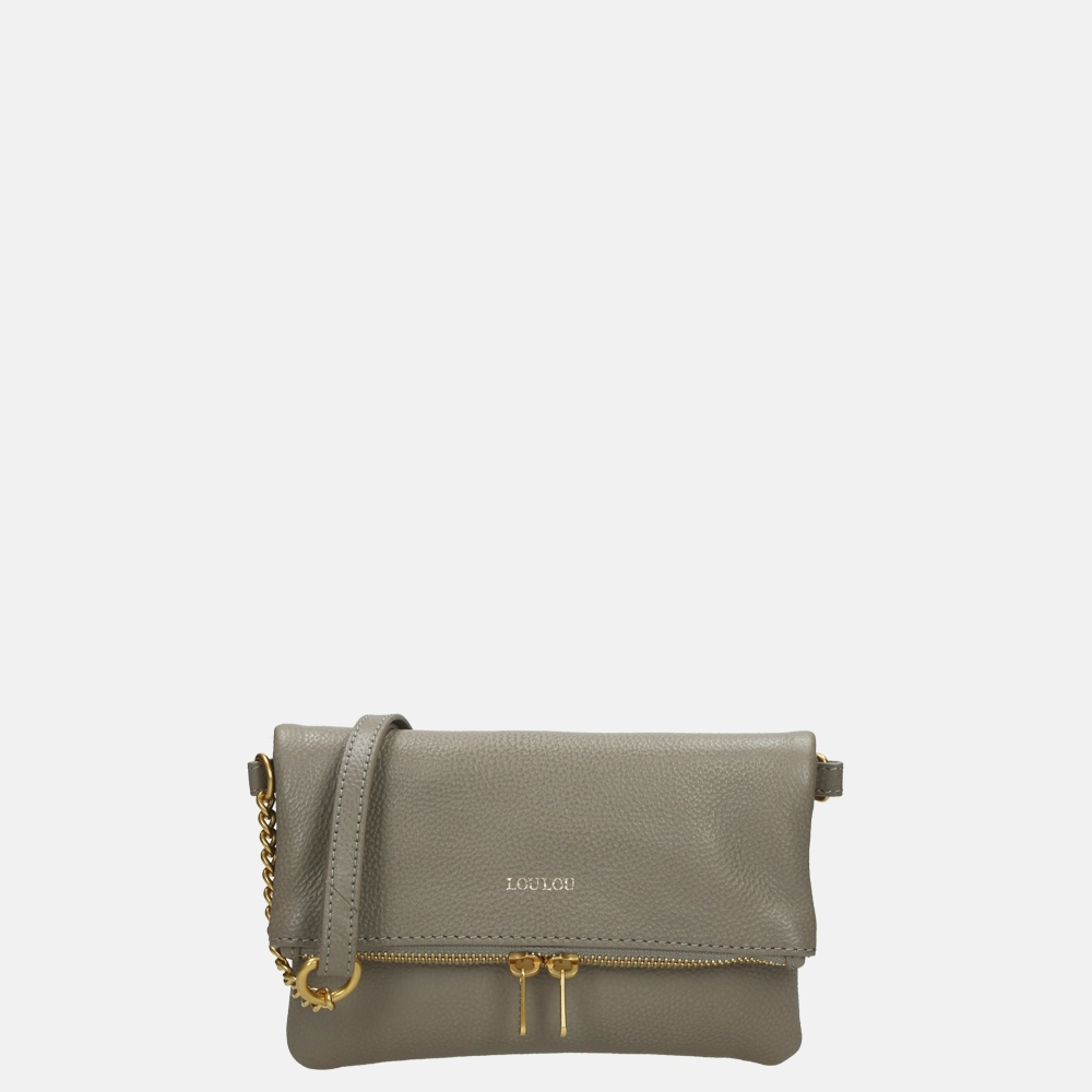 Loulou Essentiels robuste crossbody tas oyster