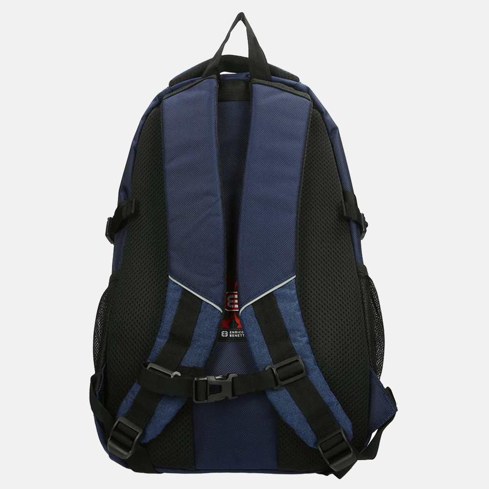 Enrico Benetti Yellow Stone rugzak 13 inch blauw bij Duifhuizen