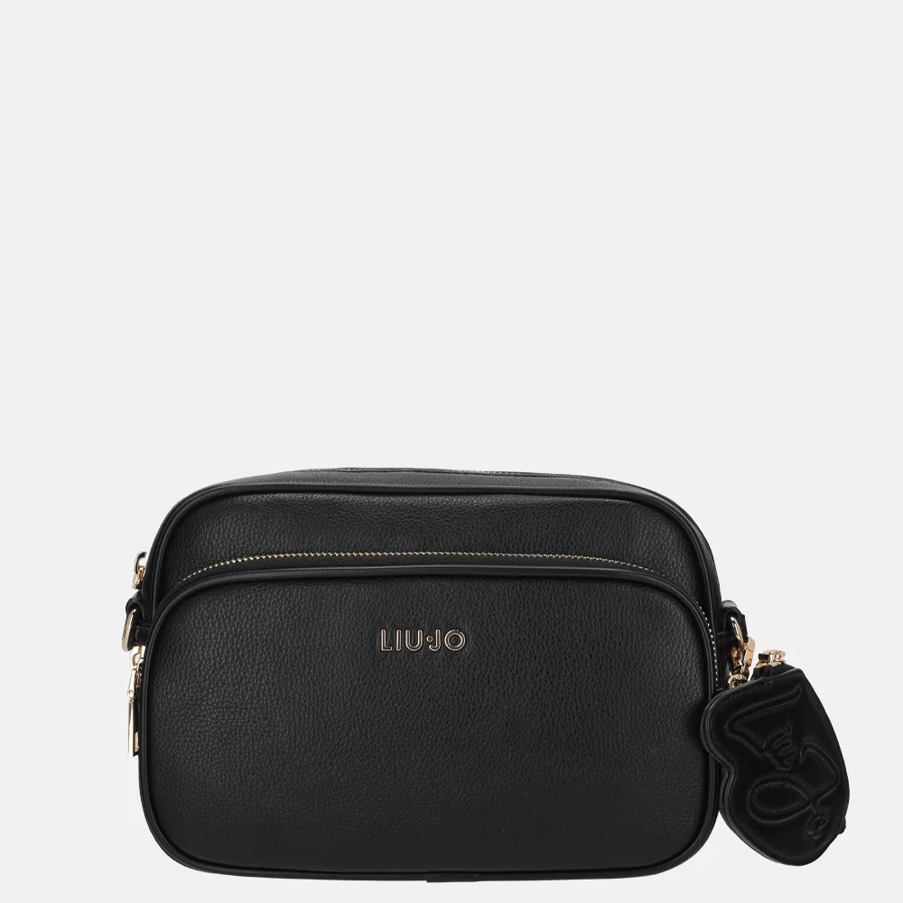Liu Jo Achala camera case crossbody tas M nero bij Duifhuizen