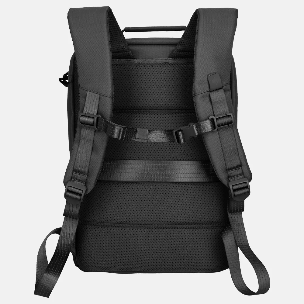 Travelite Workfloow laptoprugzak 15 inch M black bij Duifhuizen