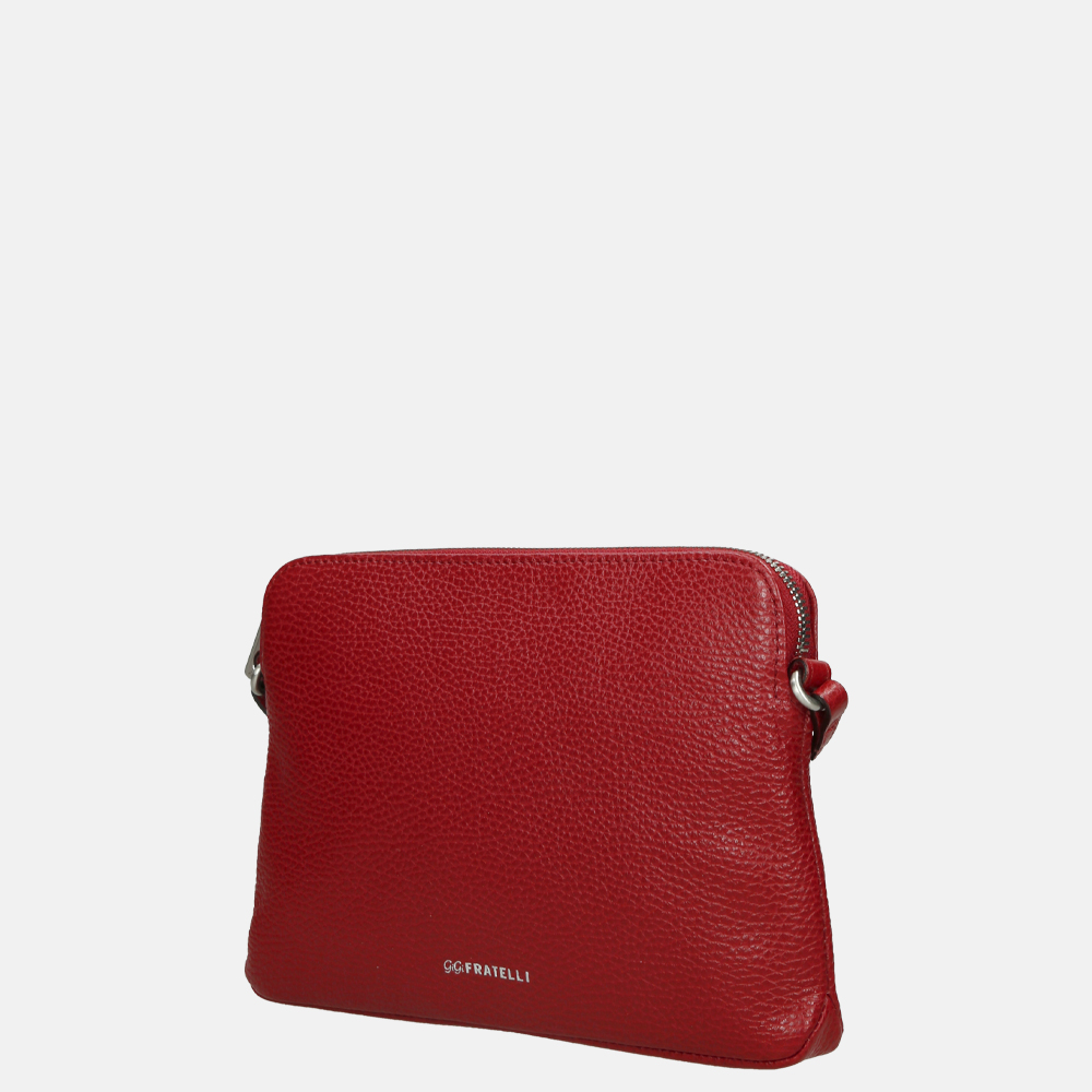 GiGi Fratelli Romance crossbody tas red bij Duifhuizen