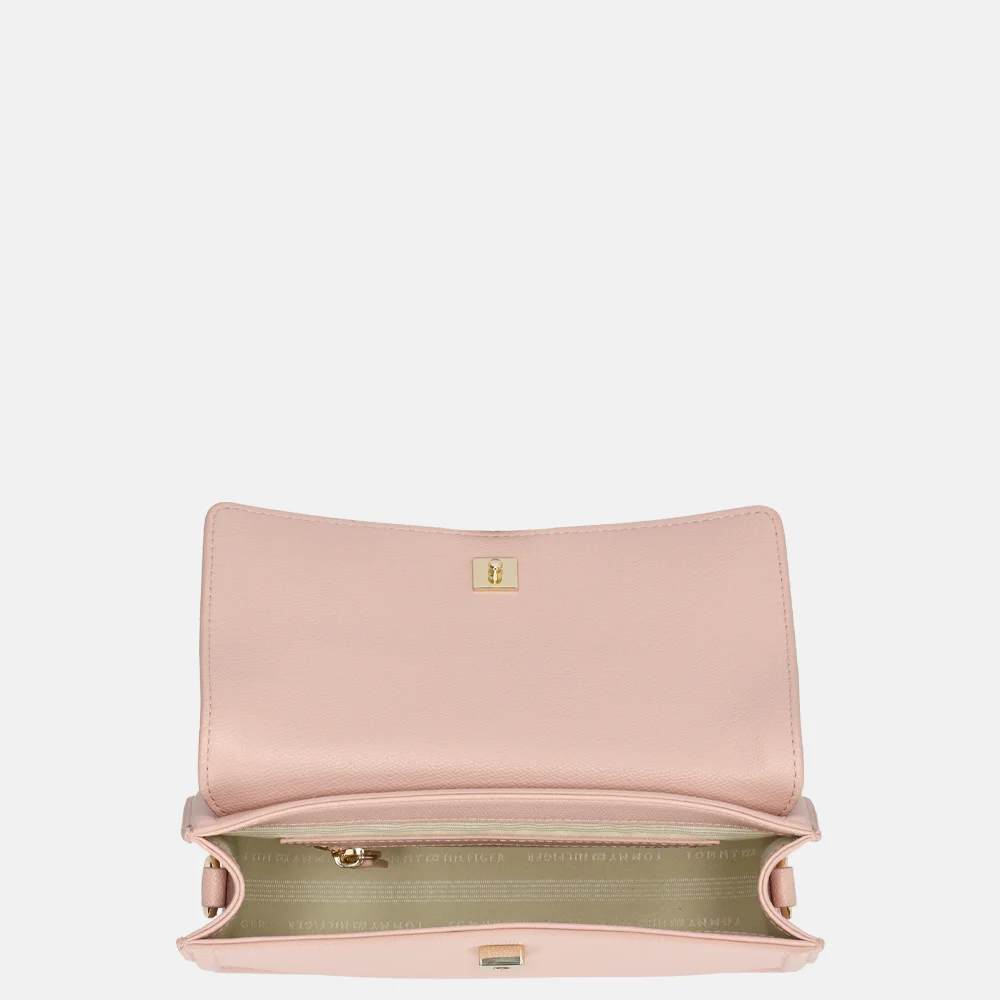 Tommy Hilfiger Eternity mini satchel handtas pink bij Duifhuizen