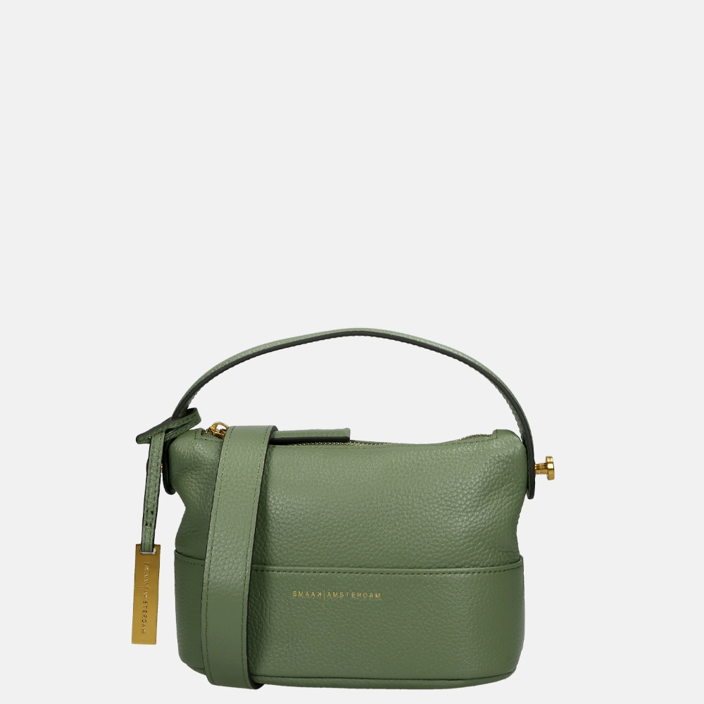 Smaak Amsterdam Mell crossbody tas pistache bij Duifhuizen