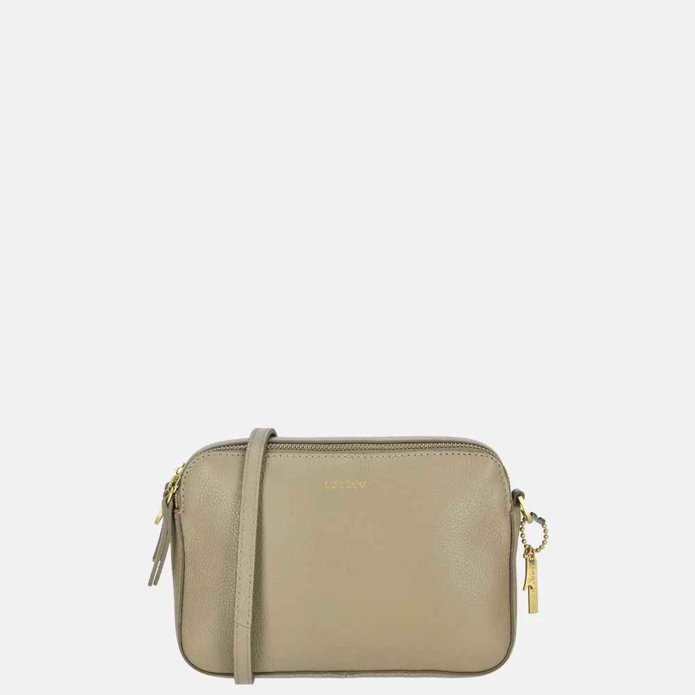 Loulou Essentiels Zoe crossbody tas soft sepia