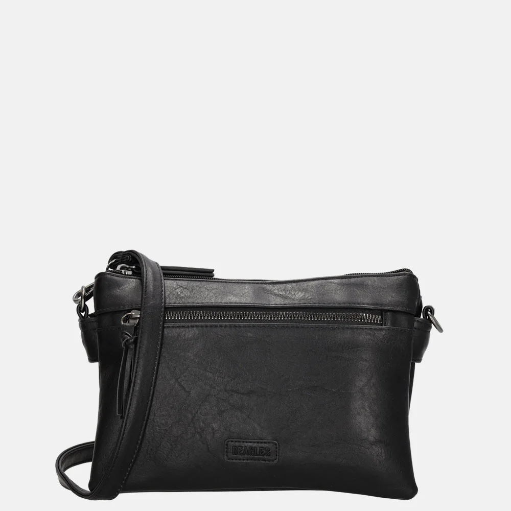 Beagles Ferro crossbody tas zwart