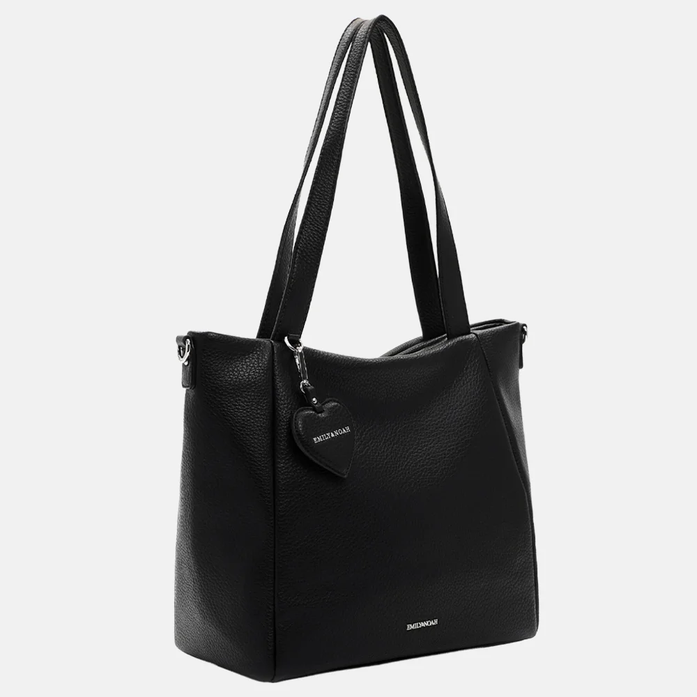 Emily & Noah Enie shopper black bij Duifhuizen