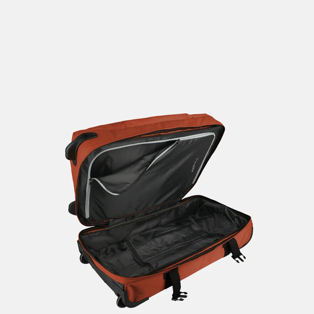 Travelite Bolonia wieltas S 53cm orange bij Duifhuizen