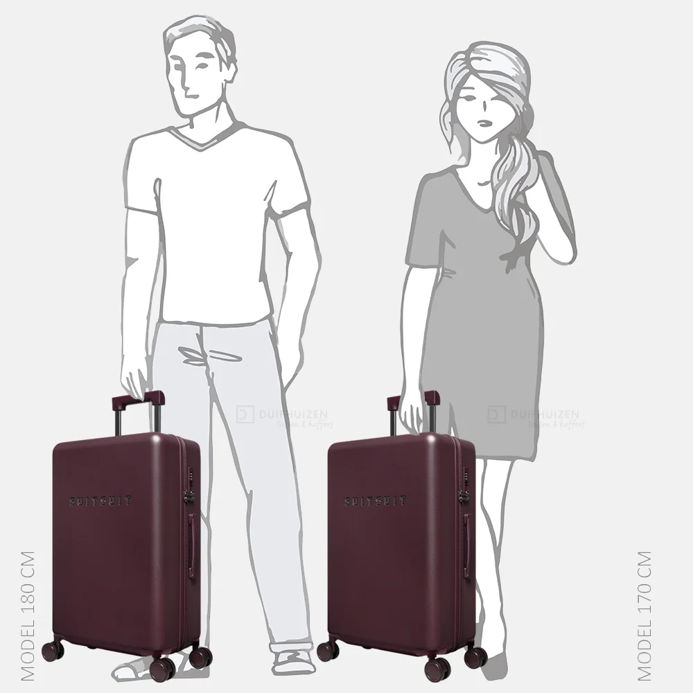 Suitsuit Mystique reiskoffer 67 cm cherry lacquer bij Duifhuizen