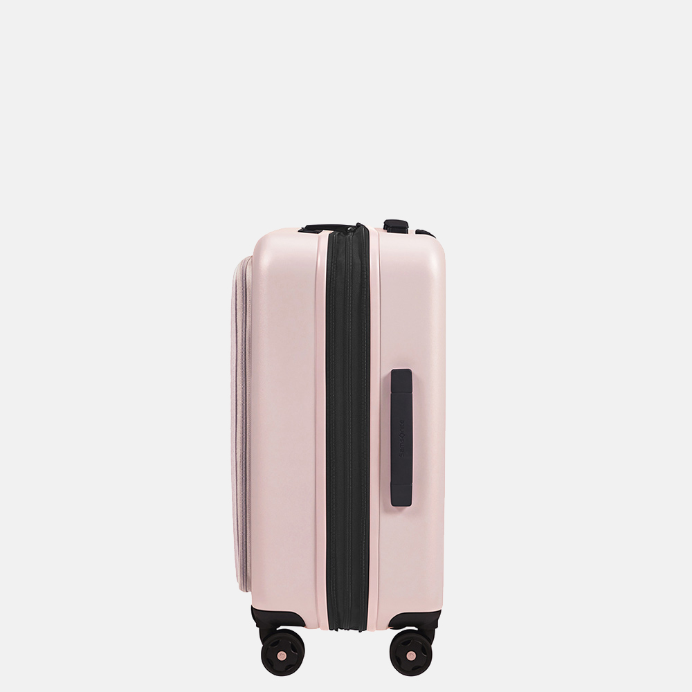 geweer Catena Kinematica Samsonite StackD handbagage spinner 55 cm rose bij Duifhuizen