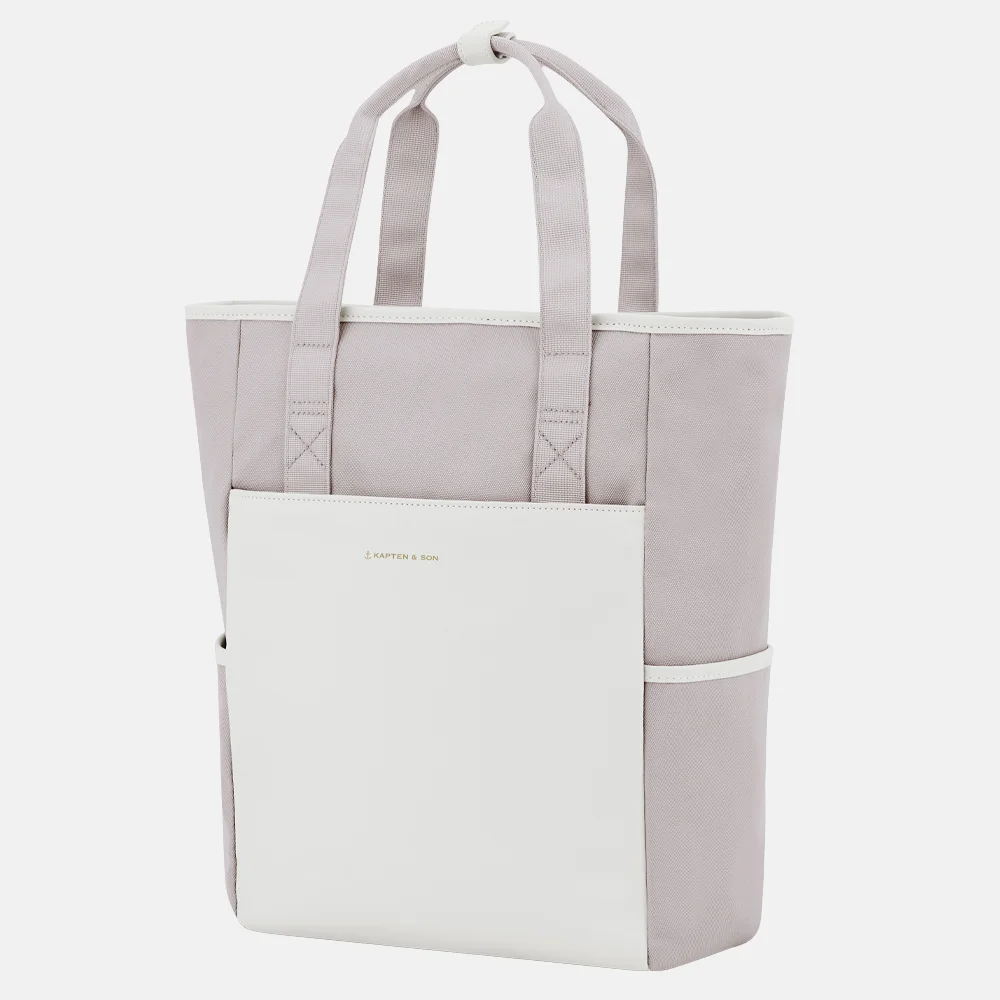 Kapten & Son Lindby rugzak 14 inch muted clay bij Duifhuizen