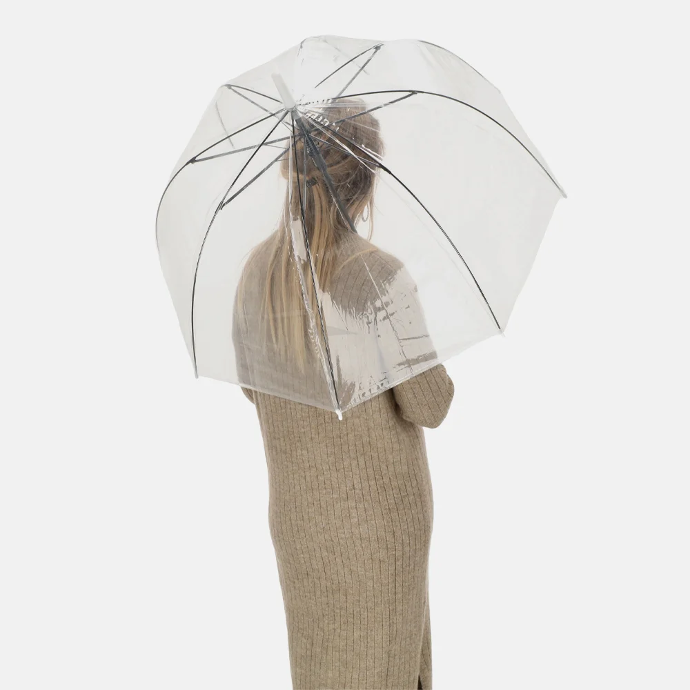 Beagles Koepel paraplu transparant bij Duifhuizen