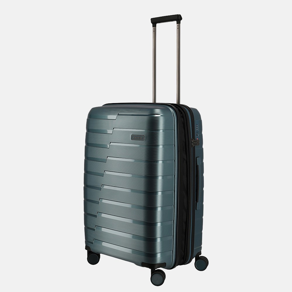 Travelite Air Base koffer 67 cm ice blue bij Duifhuizen