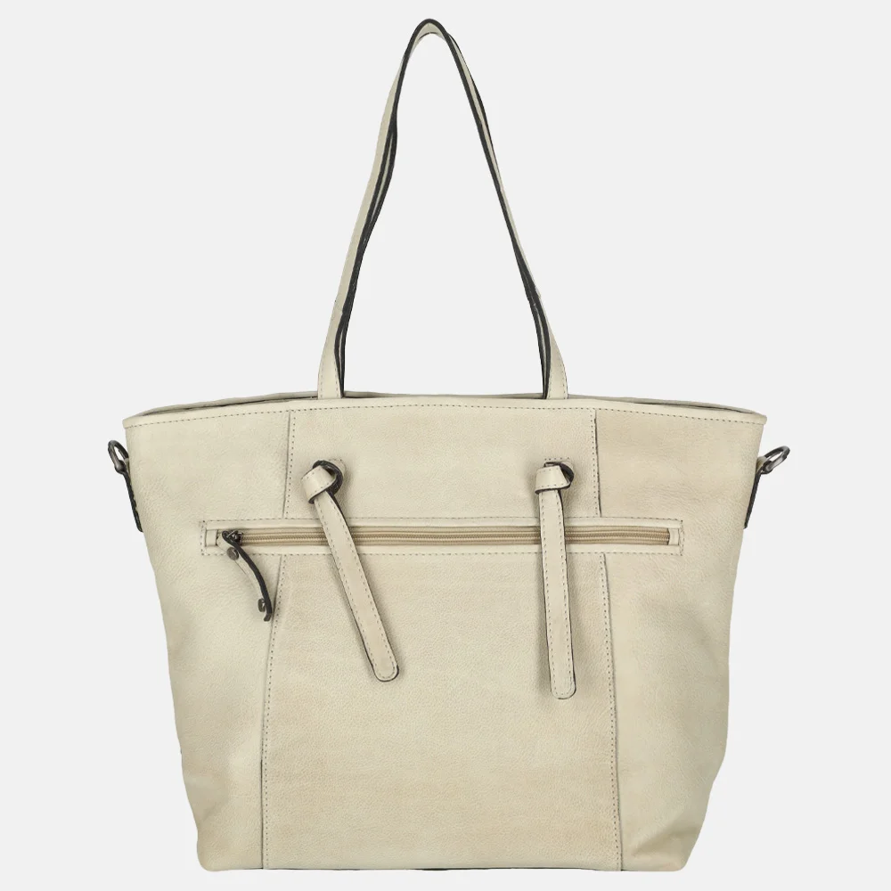 Berba Amalfi shopper vlechtwerk pebble bij Duifhuizen