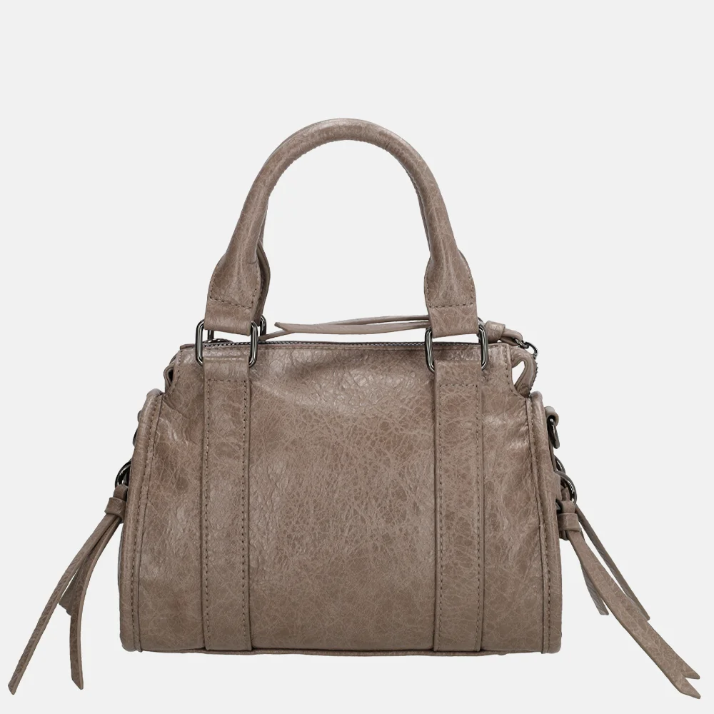 Charm London Berlin handtas S taupe bij Duifhuizen