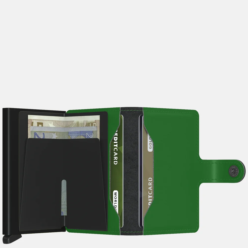 Secrid Miniwallet pasjeshouder matte bright green bij Duifhuizen