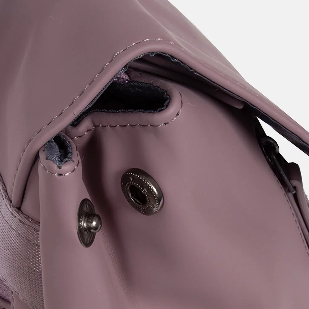 New Rebels Daley Flap rugzak lila bij Duifhuizen